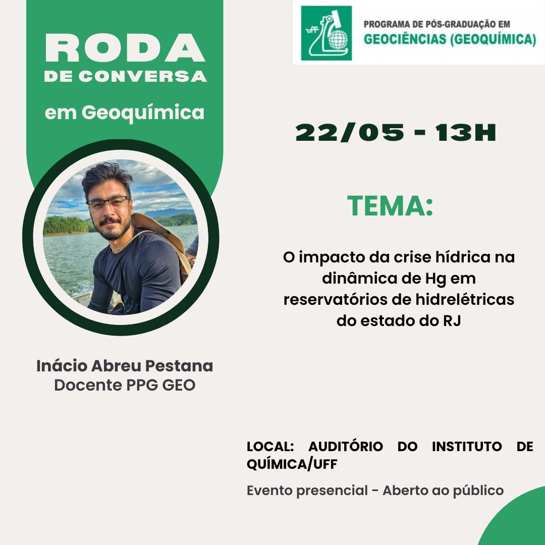 Roda de Conversa em Geoquímica