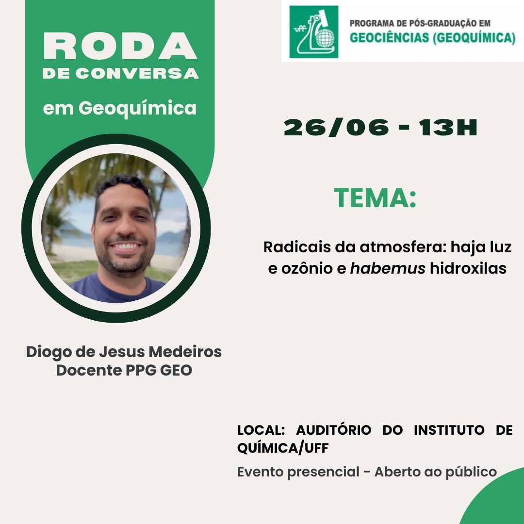 Roda de Conversa em Geoquímica