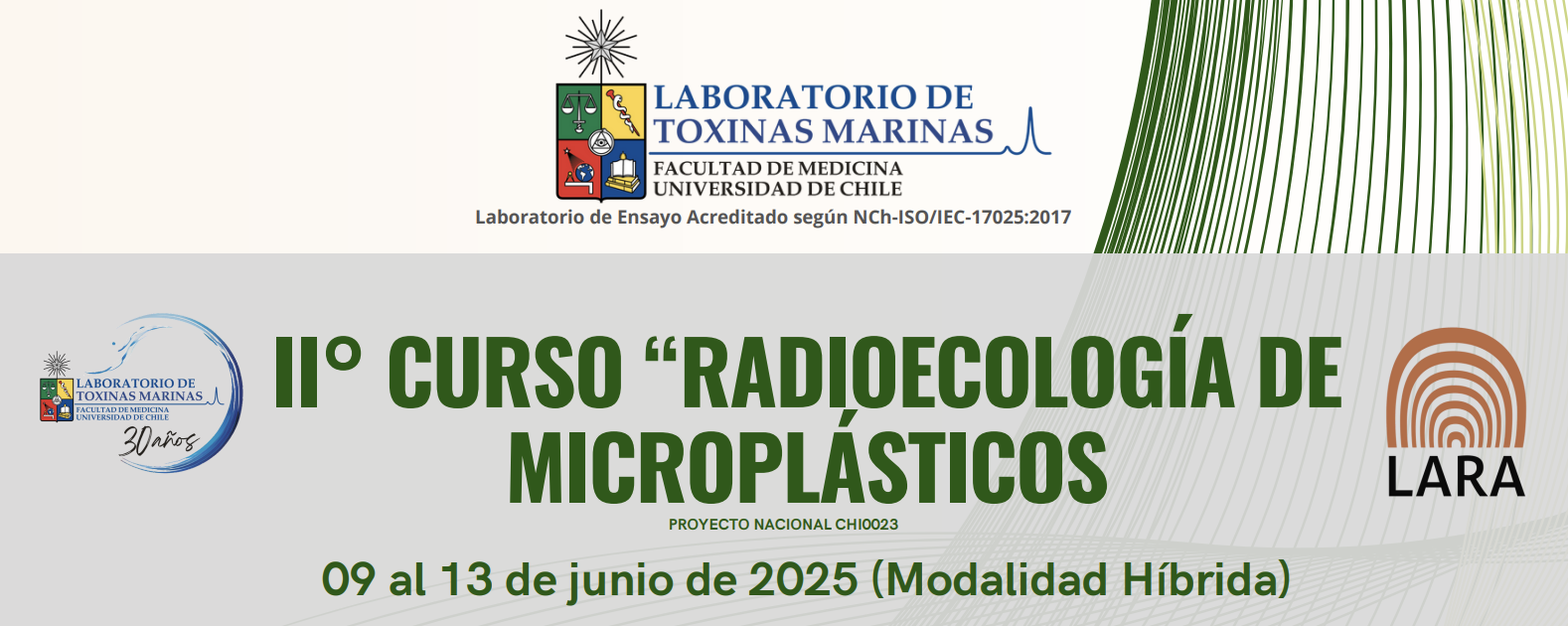 Pesquisadores do Programa de Geoquímica ministrarão Curso de treinamento sobre microplásticos na Universidade do Chile