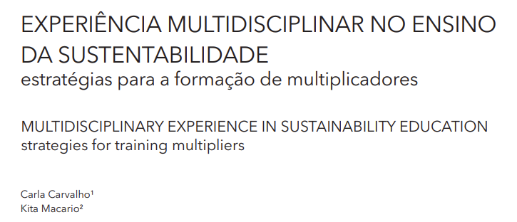 Pesquisadoras do PPG Geoquímica publicam artigo sobre extensão na Revista UFF & Sociedade 