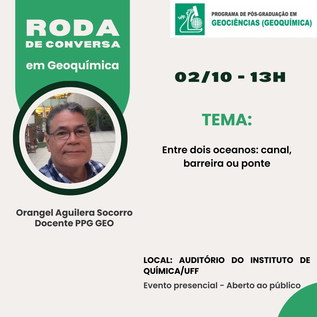 Roda de Conversa em Geoquímica