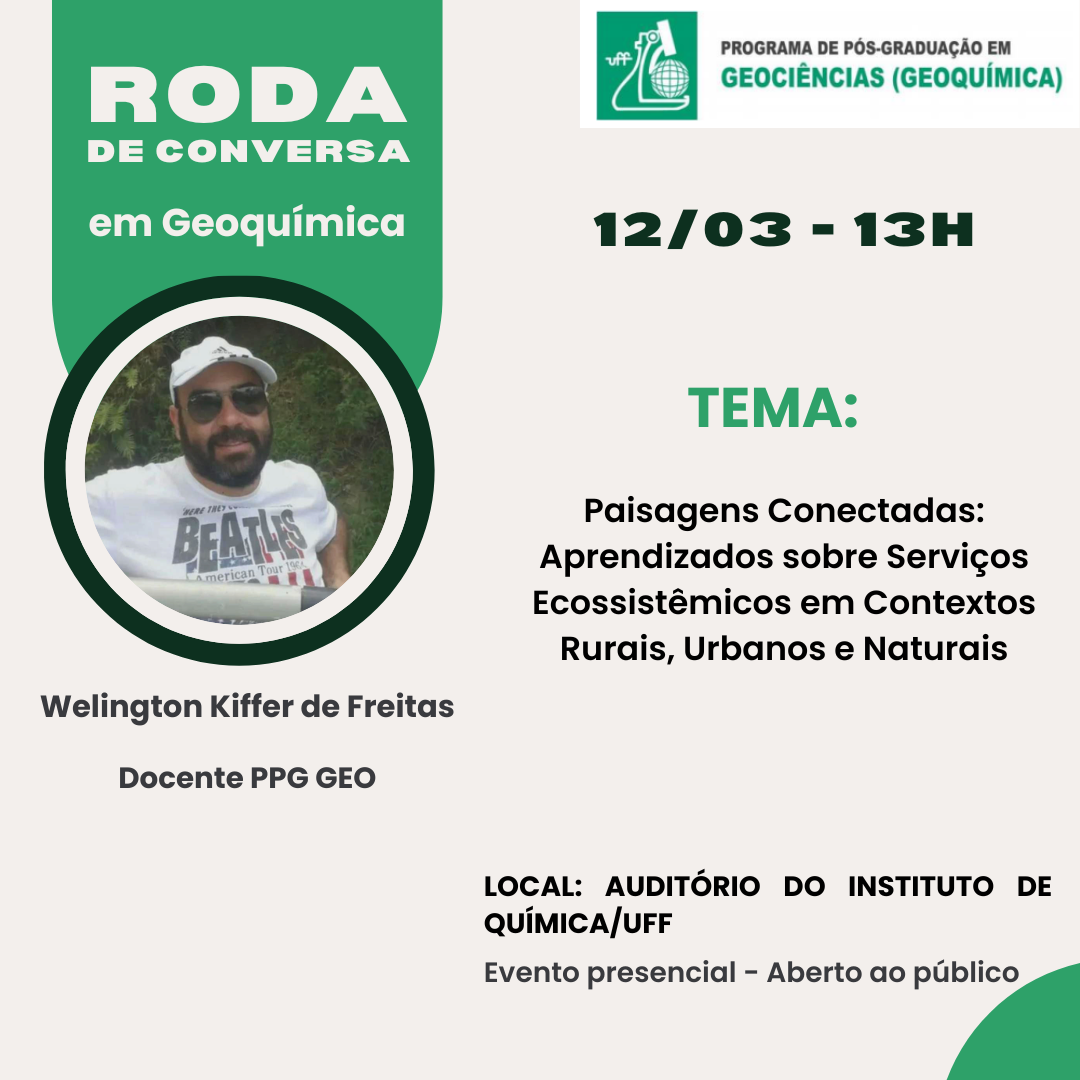 Roda de Conversa em Geoquímica