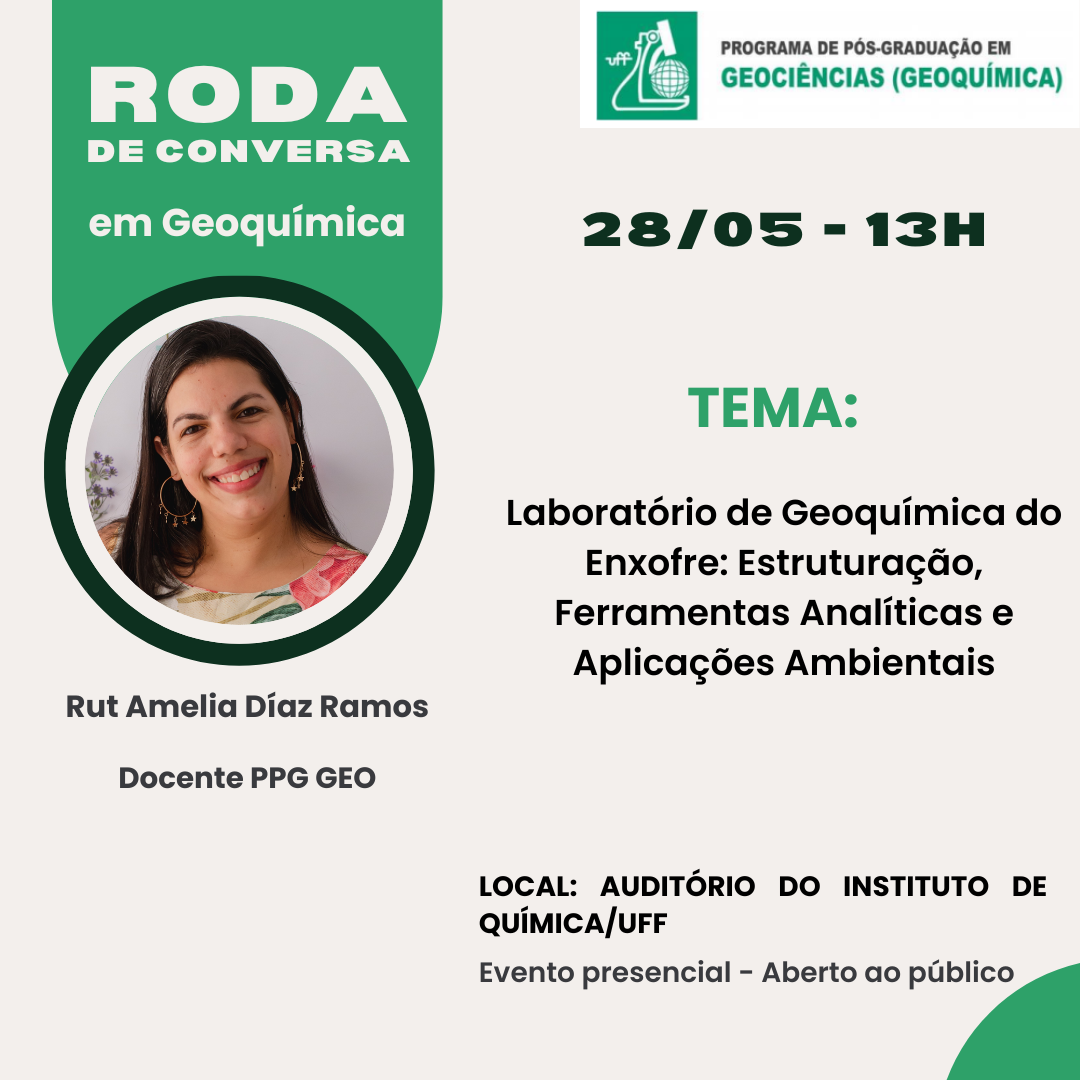 Roda de Conversa em Geoquímica